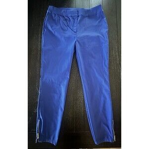 NWT bebe Pants Y2K Ankle Zip Size 12 Stretch Career Office Dress Casual MID RISE